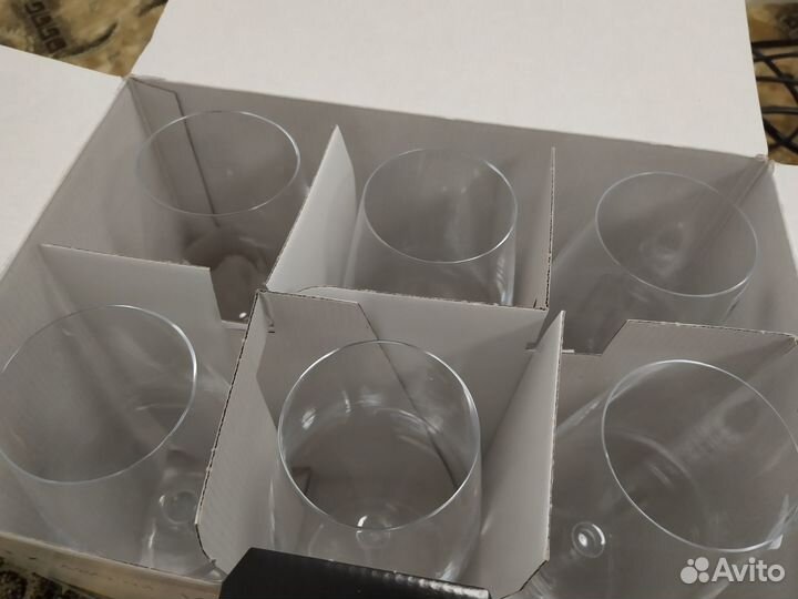 Бокалы Bohemia 6х480ml 6шт. (1мин от м.Котельники)