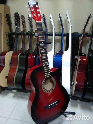 Новые гитары Belucci 3810, чехлы, струны объявление продам
