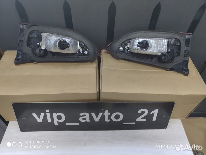 Фонари задние багажника мазда 6