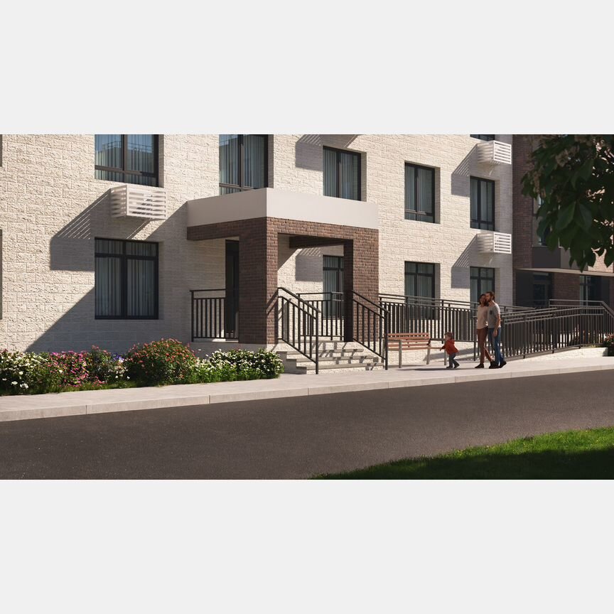 1-к. квартира, 44,8 м², 1/5 эт.