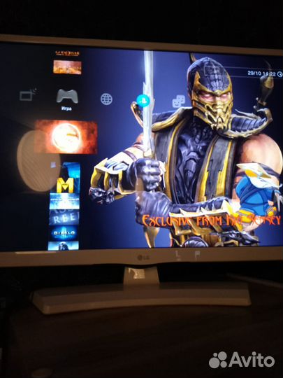 Ps3 super slim (500gb) +1геймпад +47 игр