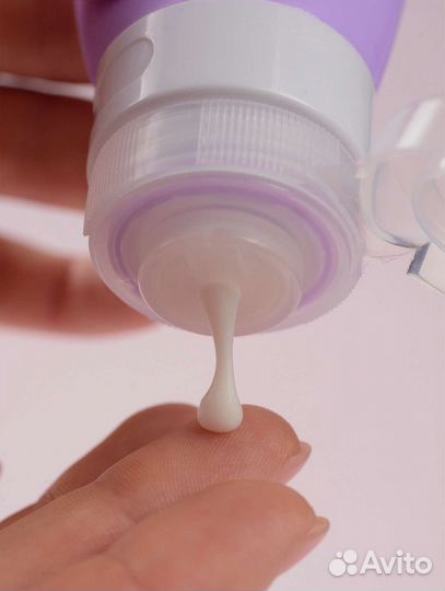 Дорожный набор / Силиконовые флаконы и баночки