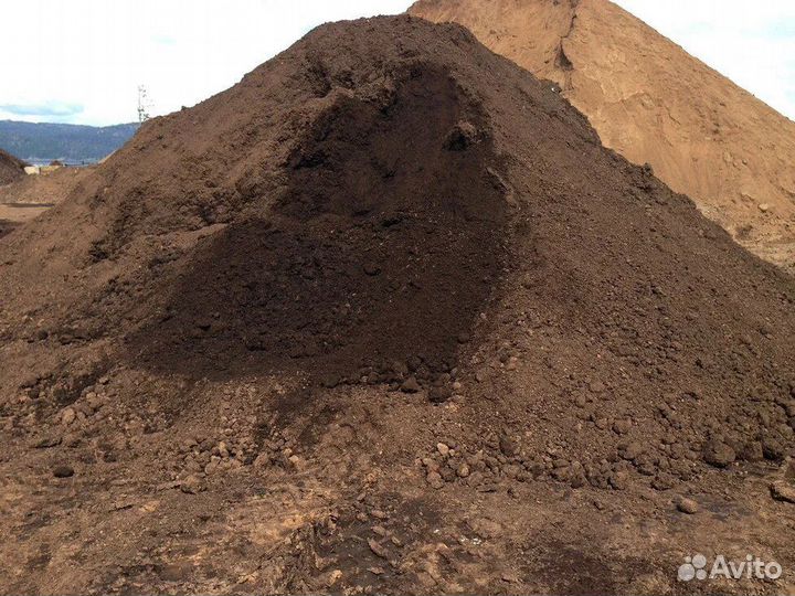 Почвогрунт плодородный грунт чернозем с доставкой