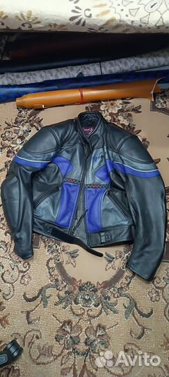 Мотокуртка женская кожа
