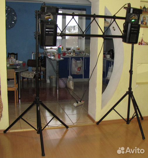 Светомузыка Сканеры Роллер Involight Строб Mic DMX