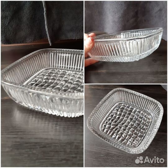 Посуда стекло, хрусталь СССР, винтаж