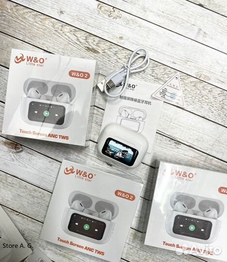 Беспроводные наушники с экраном