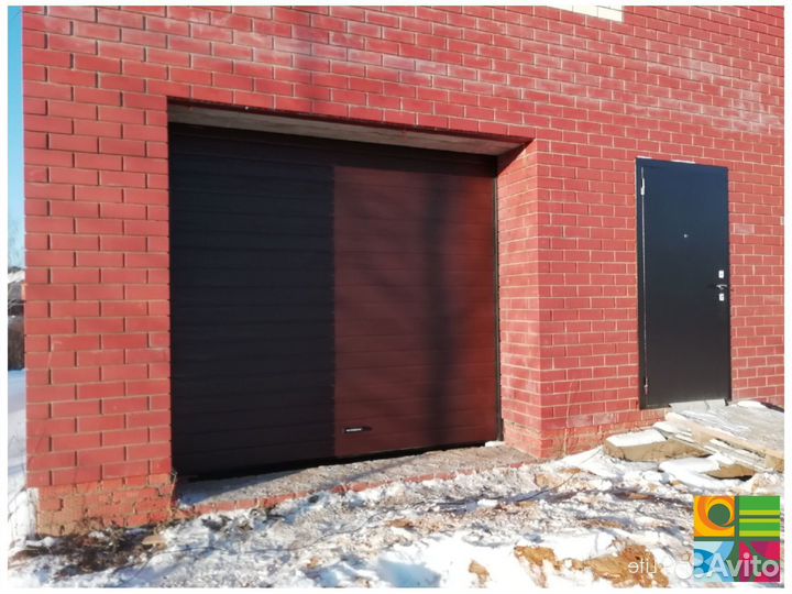 Секционные ворота alutech