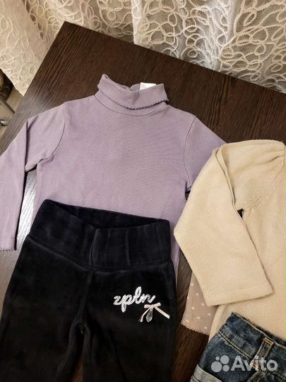 Брендовая одежда на девочку пакетом 80 см рост