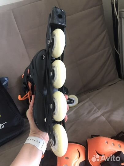 Роликовые коньки раздвижные