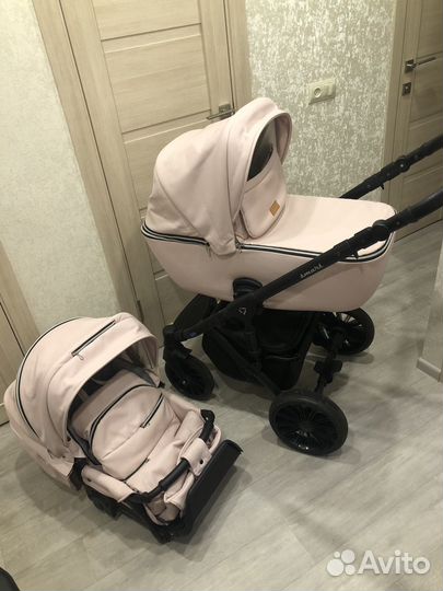 Коляска Delorean Smart 2 в 1 Powder