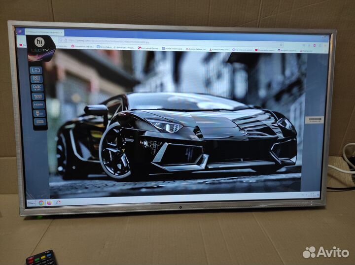 Новый телевизор 32 дюйма FullHD