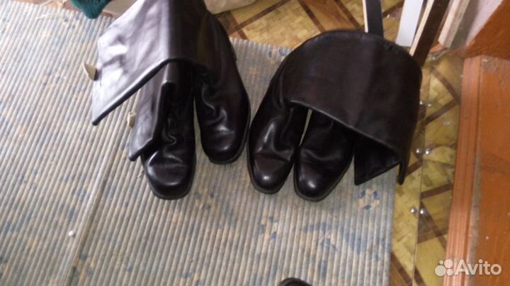 Хромовые сапоги 42-44 р-р