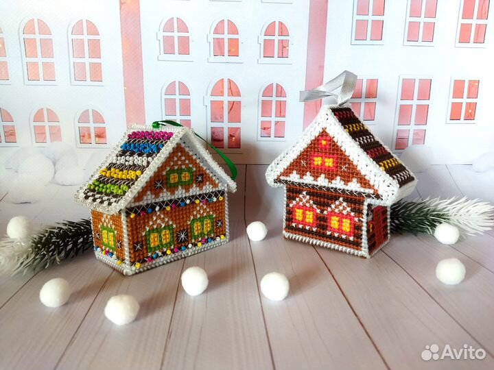 Елочная игрушка Пряничный домик