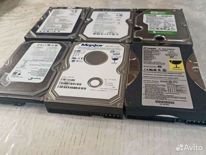 Нерабочие HDD