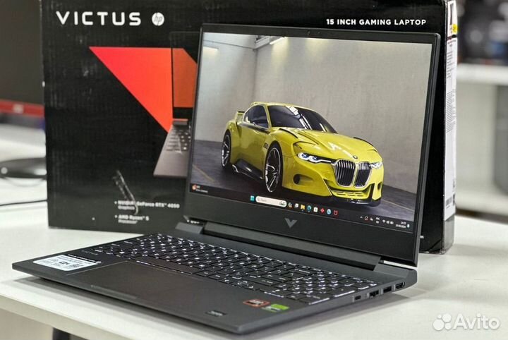 Ноутбук новый Ryzen 5 8645HS RTX4050 SSD-512gb