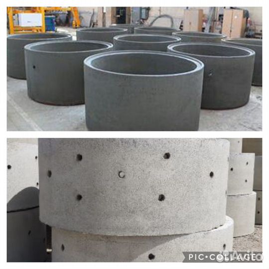 Кольца жби дренажные и стеновые, крышки, дно