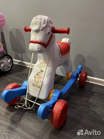 Лошадь качалка-каталка