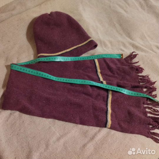 Комплект шапка, шарф