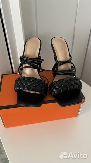 Босоножки женские 36 размер черные