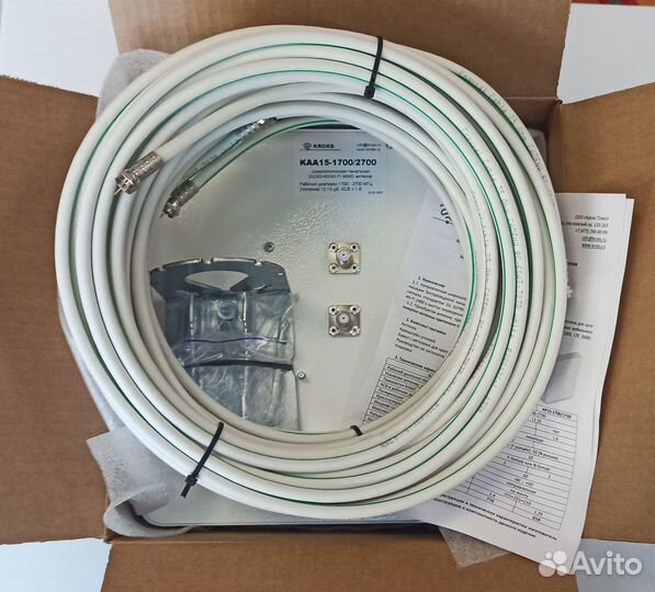 Усилитель 4G mimo Kroks KAA15+кабель 20м+пигтейлы