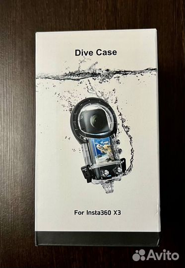 Аквабокс + ручка-поплавок Insta360 one x3