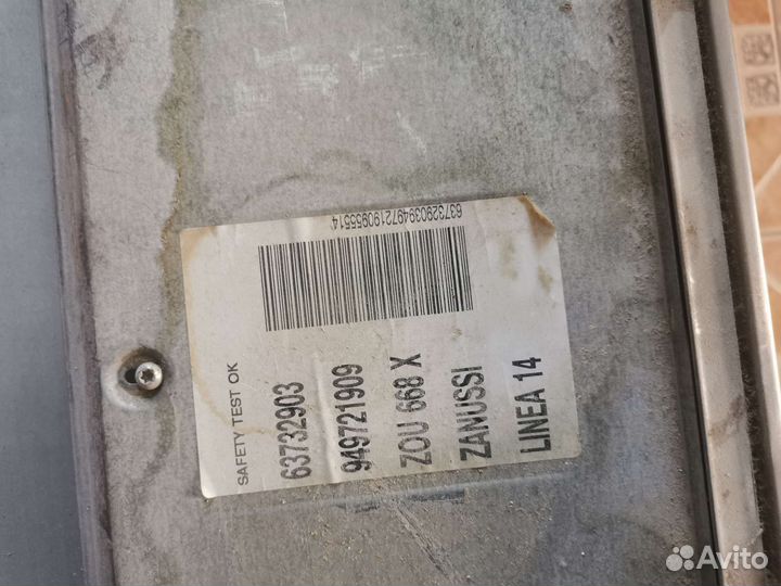 Плита электрическая zanussi