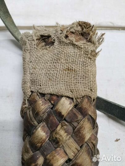 Плетённый чехол для ножа старинный (Ч)