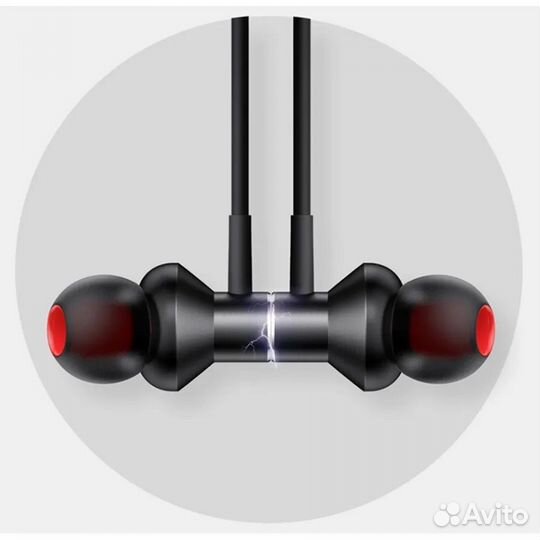 BT гарнитура lenovo HE05X Black