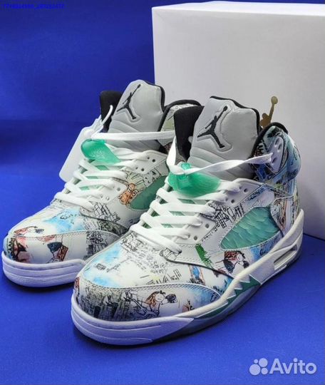 Кроссовки nike AIR jordan 5 retro (41-45) (Арт.66876)