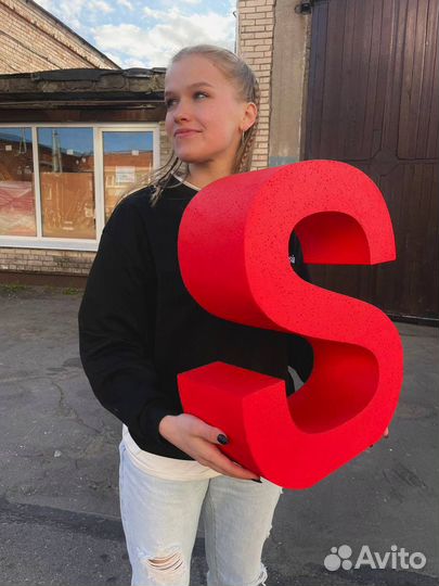 Буквы вывески цифры из пенопласта