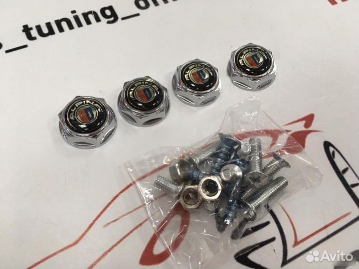 Болты крепления номеров BMW Alpina