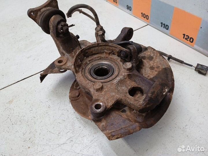 Кулак поворотный передний левый Mitsubishi Pajero