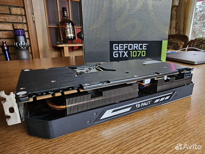 Видеокарта gtx 1070 JetStream 8gb (резерв)