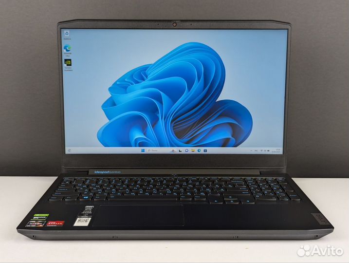 Игровой Lenovo 15 ryzen5 4600H GTX1650 16/8GB IPS