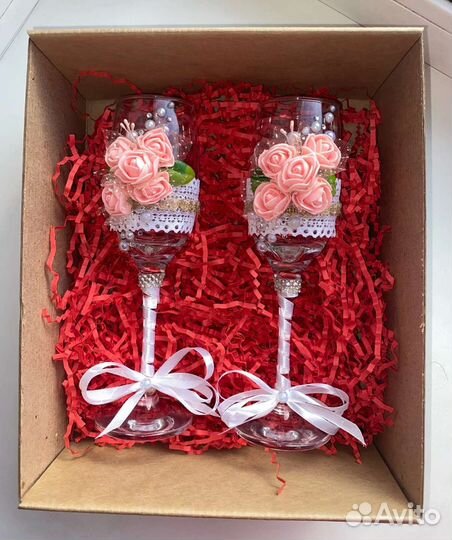 Бокалы ручной работы