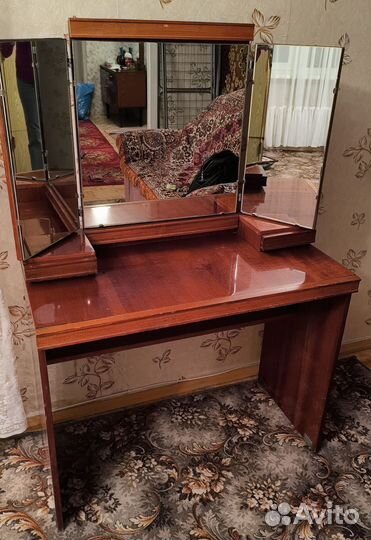 Трюмо трельяж с зеркалом сср