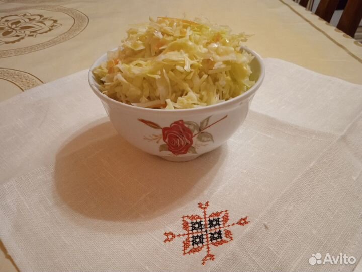 Домашняя квашеная капустка