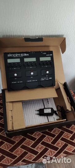 Гитарный процессор zoom g-3n