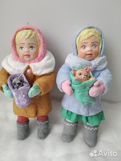 Ватные игрушки