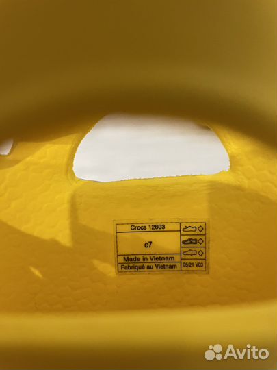 Резиновые сапоги crocs c7