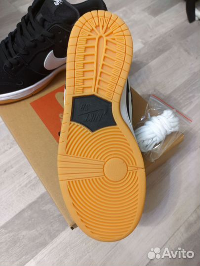 Лучшее качество Nike sb dunk low pro black gum