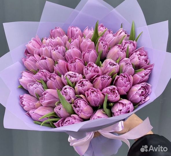 Букет тюльпанов доставка цветов
