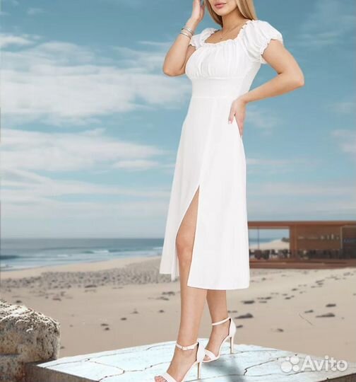 Белое платье
