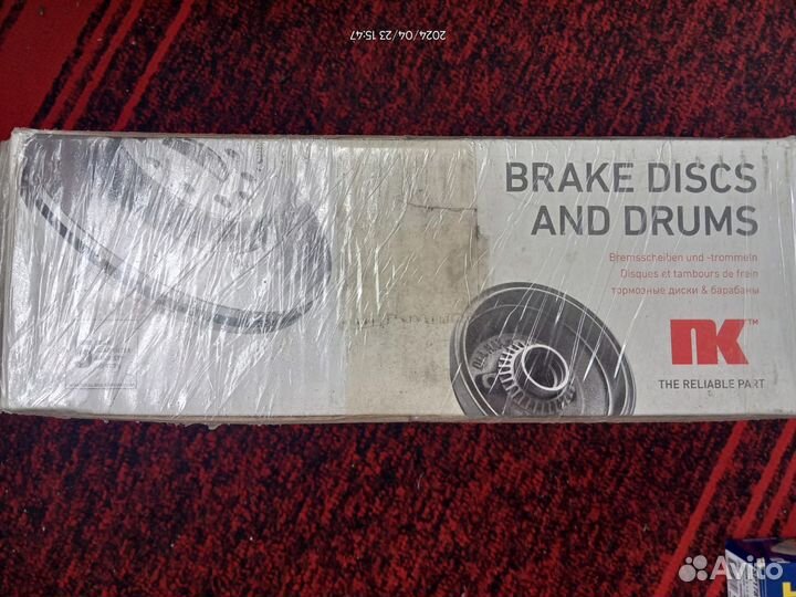 Тормозные диски передние. На Рено Логан