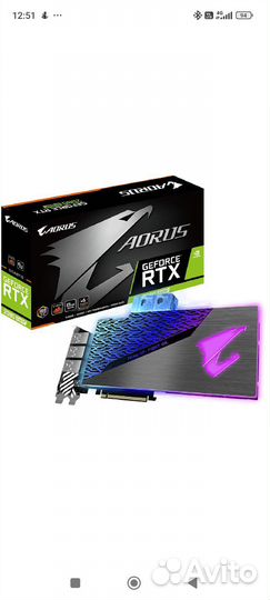 Видеокарта gigabyte nvidia GeForce RTX 2080 super