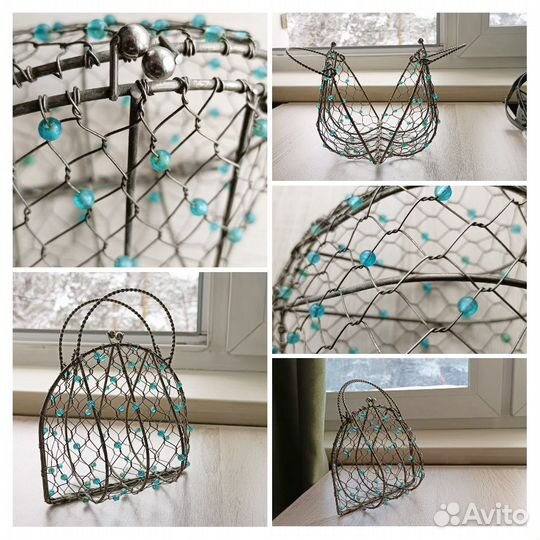 Сумочка ажурная металл для коллекции