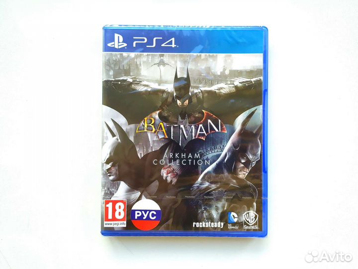Batman Arkham Collection PS4 Новый, в пленке