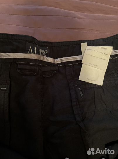 Мужские шорты Giorgio Armani(Лен)