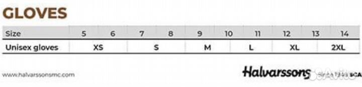 Мотоперчатки Halvarssons